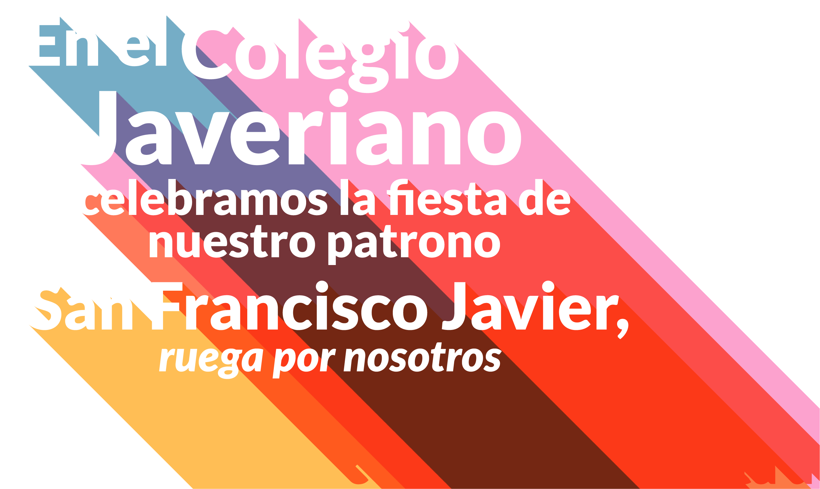 bienvenidas (1)  Colegio San Francisco Javier